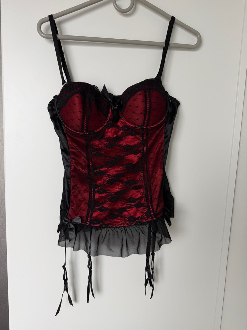 NWOT Undercover Black Lace Bra with Satin Accents